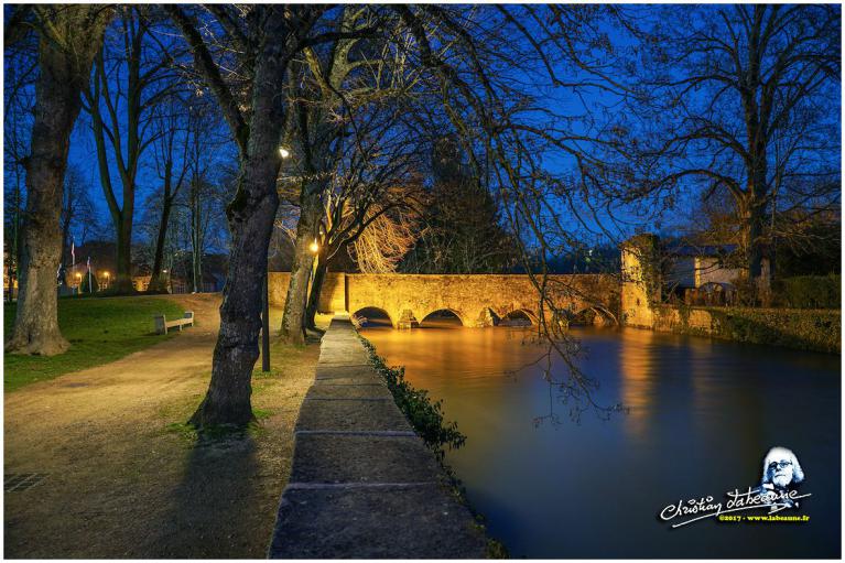 Le pont des Grilles & la Seine