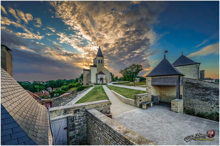St Vorles, lever du jour à 6h
