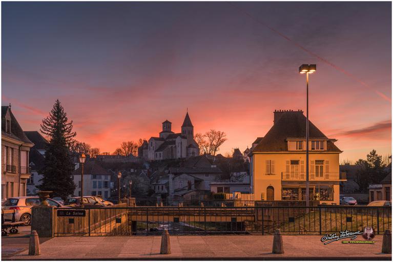 Lever du jour Saint Vorles