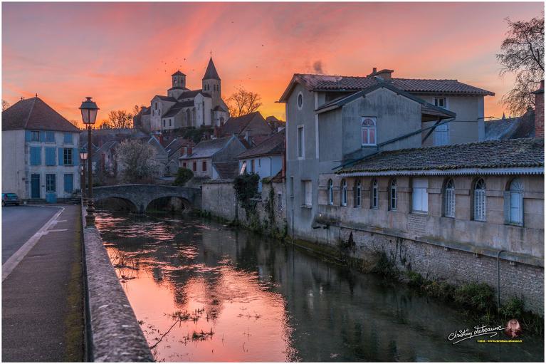 Lever du jour Saint Vorles