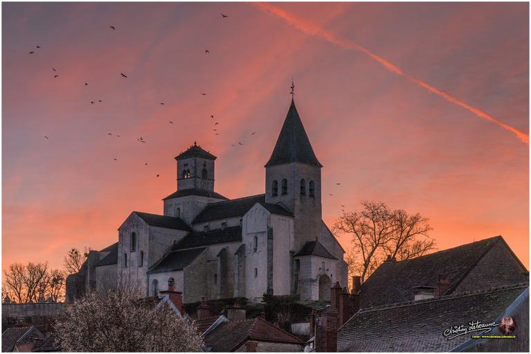Lever du jour Saint Vorles