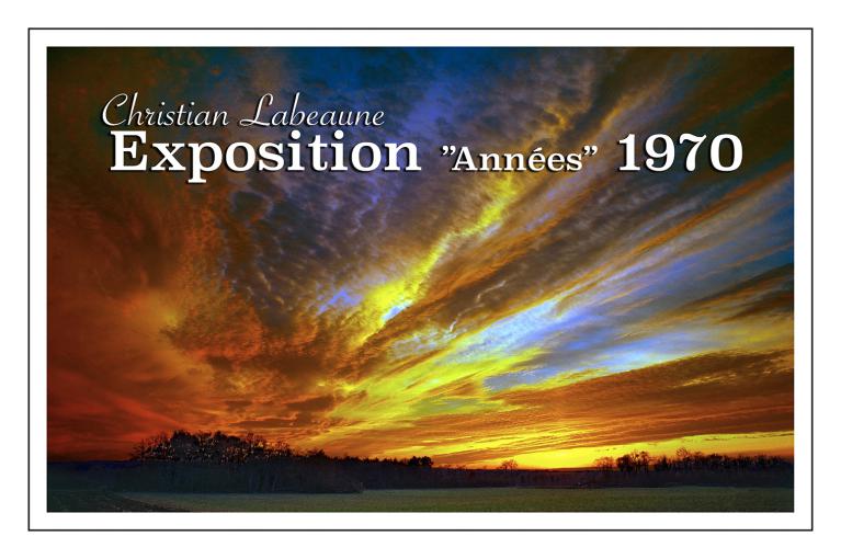EXPOSITION "années" 1970